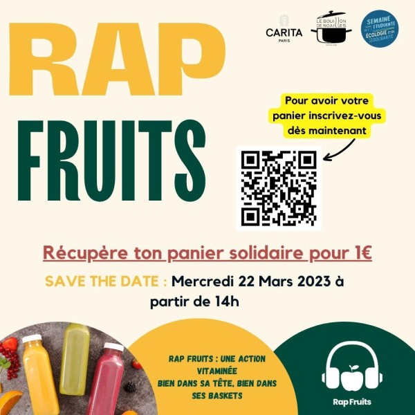 Rap fruits - Soutien aux étudiants en situation de précarité