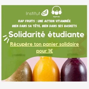 Rap fruits - Soutien aux étudiants en situation de précarité